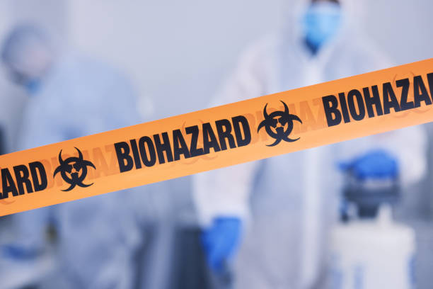 Professional Biohazard technician working in Mount Dora, FL